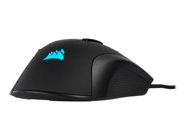CORSAIR Gaming IRONCLAW RGB - Mus - optisk - 10 knapper - trådløs, kablet - USB, Bluetooth, 2.4 GHz