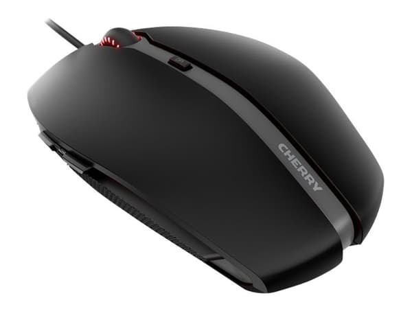 CHERRY GENTIX 4K, Molempikätinen, Optinen, USB, 3600 DPI, Musta