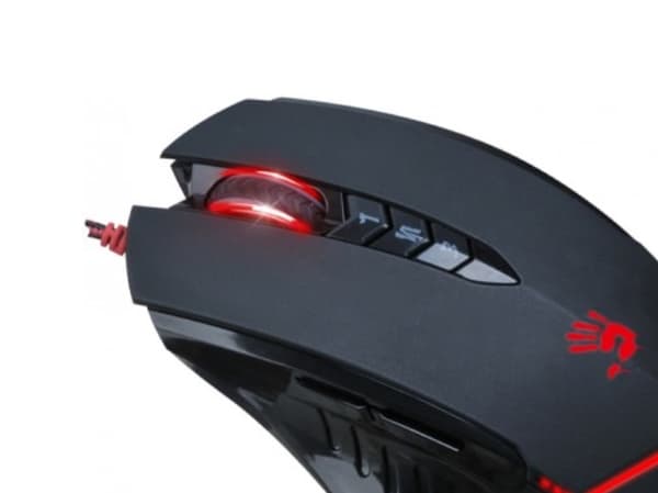 A4Tech Bloody Gaming V8MA Activated - Mus - optisk - 8 knapper - kablet - USB - svart