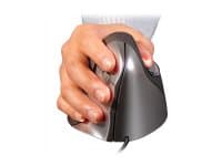 Evoluent VerticalMouse 4 - Vertikal mus - ergonomisk - høyrehendt - optisk - 6 knapper - kablet - USB