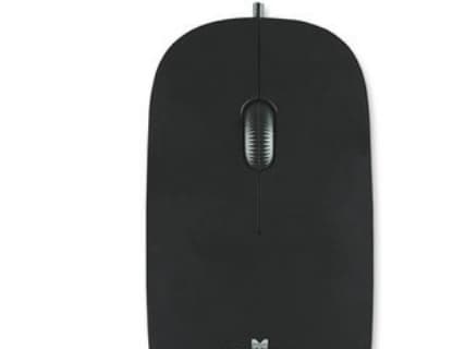 Manhattan 177658, Ambidextrous, Optisk, USB Type-A, 1000 DPI, Svart