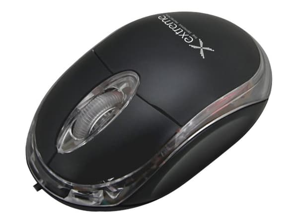 Esperanza Extreme Camille Mouse (XM102K) Sort, Gjennomsiktig