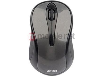 A4Tech G7 NoLag Series G7-630N - Mus - optisk - 3 knappar - trådlös - 2.4 GHz - trådlös USB-mottagare - grå