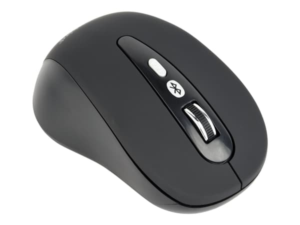 Gembird MUSWB-6B-01 - Mus - optisk - 6 knappar - trådlös - Bluetooth 3.0 - svart - blåsa