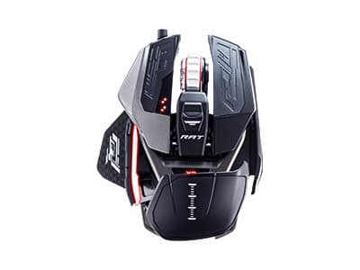 Mad Catz R.A.T. PRO X3 - Mus - optisk - kabelansluten - USB 2.0 - svart