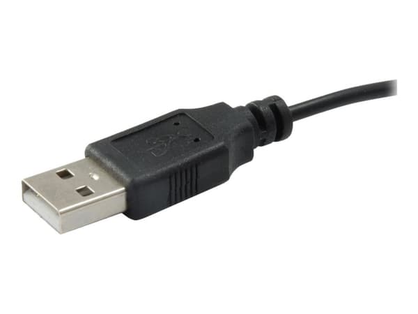 Conceptronic REGAS E4 - Mus - höger- och vänsterhänta - optisk - 4 knappar - kabelansluten - USB - svart