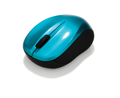 Miniatyrbild 1 av 5: Verbatim Wireless Mouse GO NANO - Mus - optisk - trådlös - RF - trådlös USB-mottagare - karibienblå