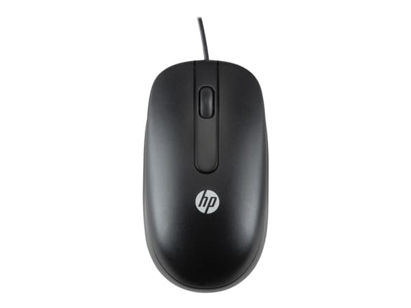 HP - Mus - optisk - 3 knappar - kabelansluten - USB