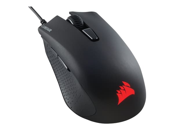 CORSAIR Gaming HARPOON RGB PRO FPS/MOBA - Mus - optisk - 6 knapper - kablet - USB Sort