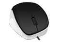 Miniatyrbilde 5 av 5: SPEEDLINK LEDGY - Mus - ergonomisk - høyrehendt - optisk - 3 knapper - kablet - USB - svart, hvit