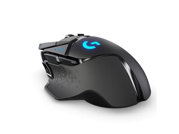 Logitech G G502 Lightspeed, Oikeakätinen, Langaton RF, 25600 DPI, 1 ms, Musta