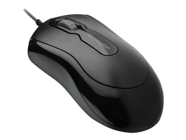 Kensington Mouse in a Box, Molempikätinen, Optinen, USB A-tyyppi, 800 DPI, Musta