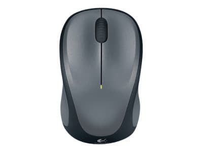 Logitech M235 - Mus - optisk - trådløs - 2.4 GHz - USB trådløs mottaker - grå