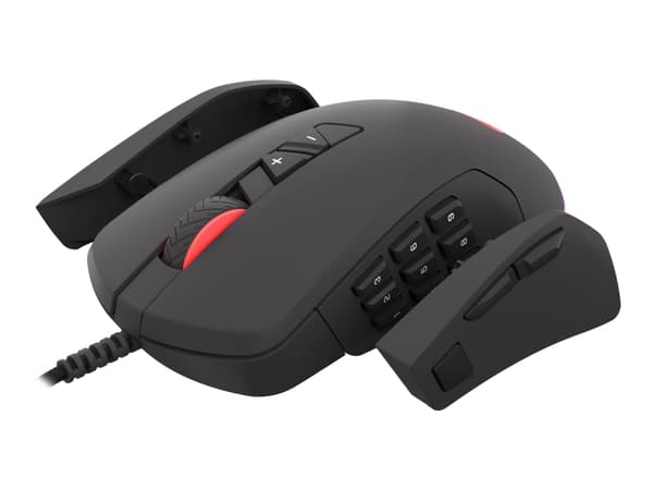 GENESIS Xenon 770, Oikeakätinen, Optinen, USB A-tyyppi, 10200 DPI, Musta