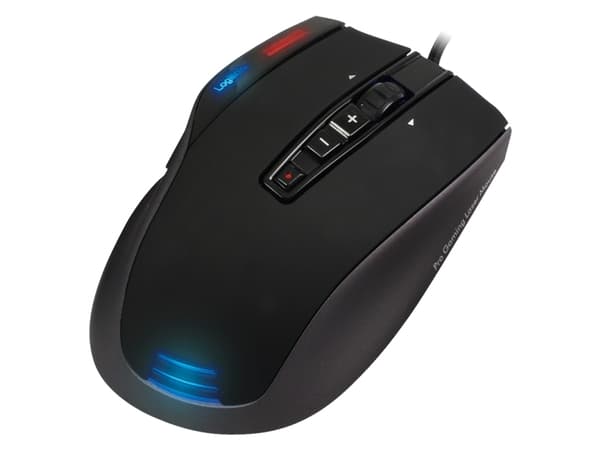 LogiLink Q1 Revolution - Mus - laser - 10 knappar - kabelansluten - USB