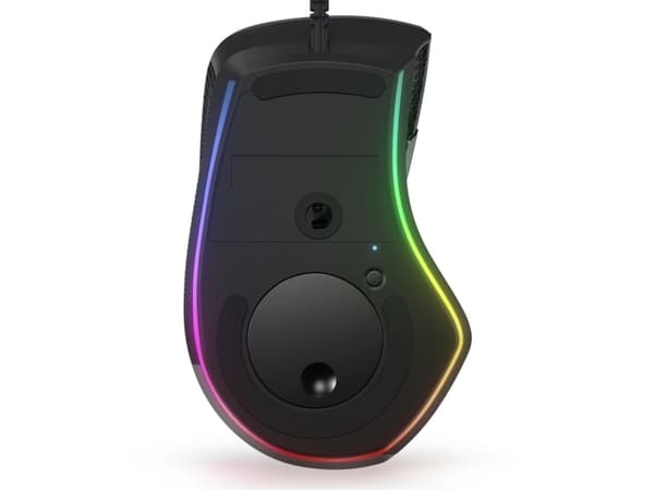 Lenovo Legion M500 RGB Gaming Mouse - Mus - ergonomisk - högerhänt - optisk - 7 knappar - kabelansluten - USB - svart, järngrå