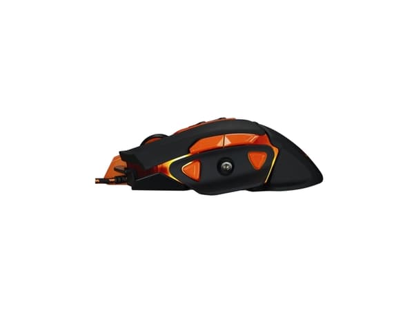 Canyon Hazard CND-SGM6N - Mus - optisk - 9 knappar - kabelansluten - USB - svart - detaljhandel