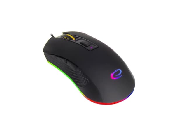 Esperanza Assasin - Mus - optisk - 6 knappar - kabelansluten - USB 2.0 - svart