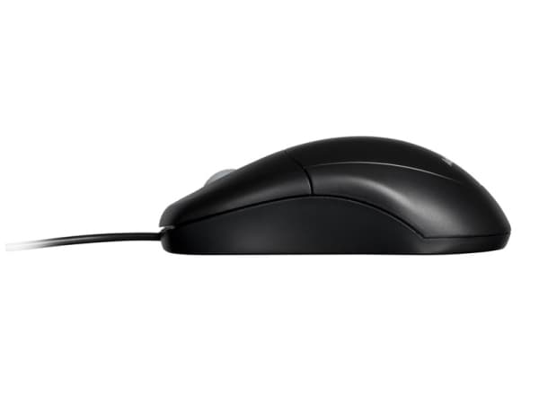 Activejet AMY-146, Ambidextrous, Optisk, USB, 1000 DPI, Svart