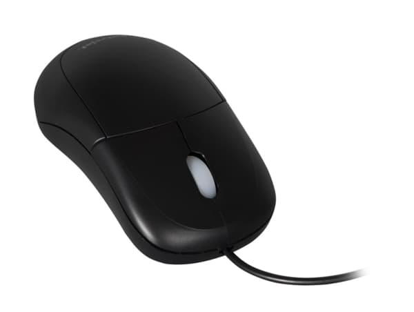 Activejet AMY-146, Ambidextrous, Optisk, USB, 1000 DPI, Svart