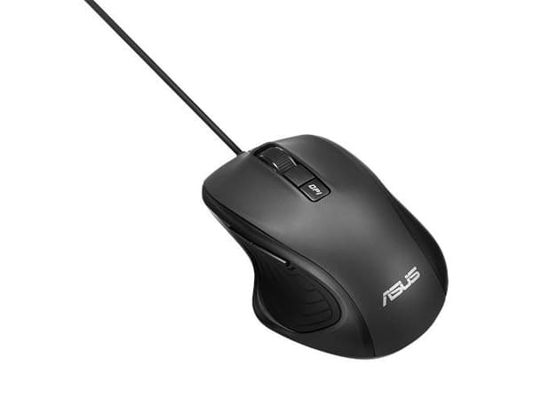ASUS UX300 - Mus - optisk - 5 knapper - kablet - USB - svart