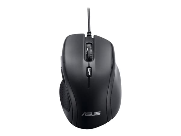 ASUS UX300 - Mus - optisk - 5 knapper - kablet - USB - svart Sort
