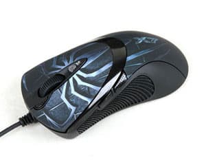 A4Tech EVO XGame Laser Oscar X747 Brown Fire - Mus - laser - 7 knappar - kabelansluten - USB