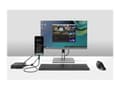 Miniatyrbilde 5 av 5: Kensington Pro Fit Ergo Wireless Mouse - Mus - ergonomisk - 5 knapper - trådløs - 2.4 GHz, Bluetooth 4.0 LE - USB trådløs mottaker - svart - løsvekt