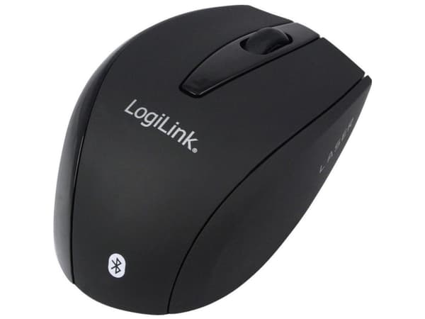 LogiLink - Mus - laser - 5 knapper - trådløs - Bluetooth