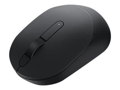 Dell MS3320W - Mus - optisk - 3 knappar - trådlös - 2.4 GHz, Bluetooth 5.0 - svart - med 3 års grundläggande maskinvarugaranti