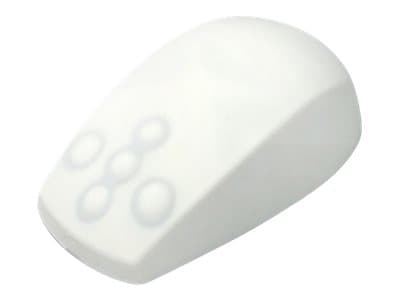 Active Key MedicalMouse medium - Mus - höger- och vänsterhänta - laser - 5 knappar - trådlös - 2.4 GHz - trådlös USB-mottagare - vit Vit