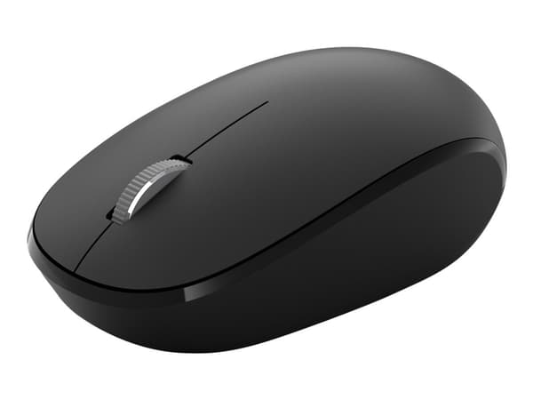 Microsoft Bluetooth Mouse - Mus - optisk - 3 knapper - trådløs - Bluetooth 5.0 LE - matt svart Sort