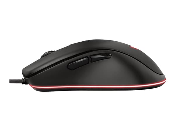Trust Gaming GXT 930 Jacx RGB - Mus - högerhänt - optisk - 6 knappar - kabelansluten - USB 2.0
