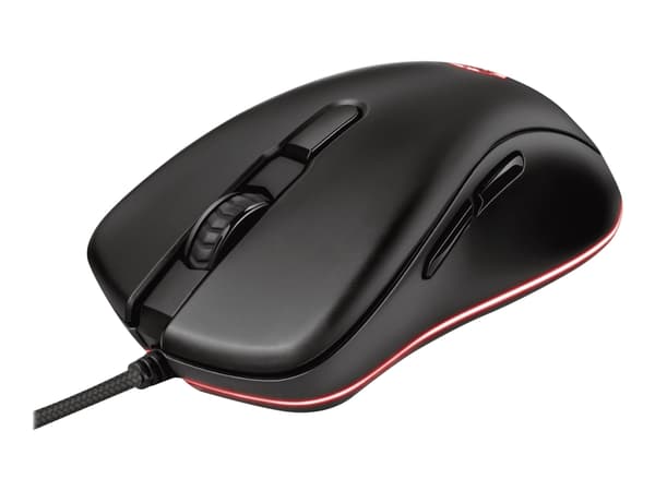 Trust Gaming GXT 930 Jacx RGB - Mus - högerhänt - optisk - 6 knappar - kabelansluten - USB 2.0