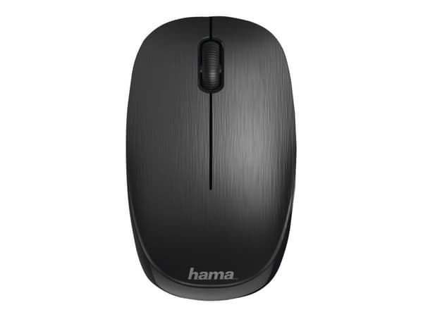 Hama MW-110, Molempikätinen, Optinen, Langaton RF, 1000 DPI, Musta