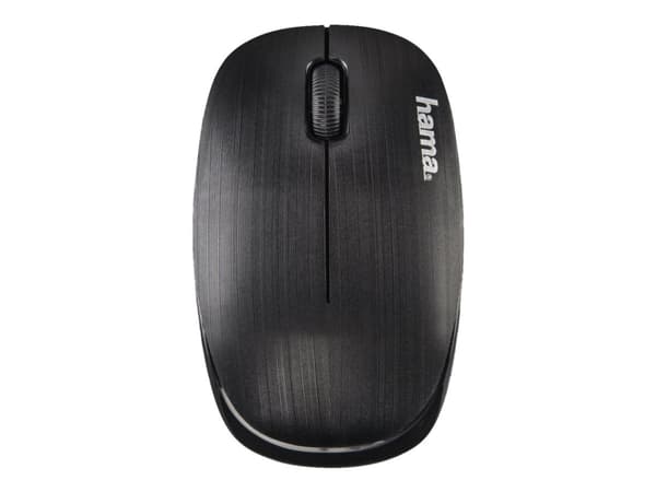 Hama MW-110, Molempikätinen, Optinen, Langaton RF, 1000 DPI, Musta