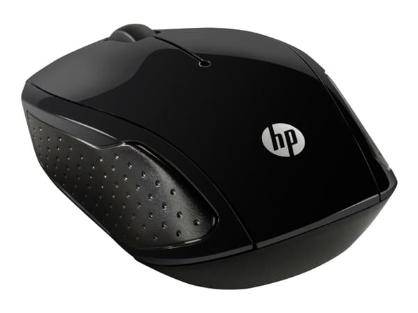 HP :n langaton hiiri 200, Molempikätinen, Optinen, Langaton RF, 1000 DPI, Musta