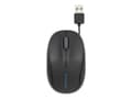 Miniatyrbild 4 av 5: Kensington Pro Fit Retractable Mobile - Mus - optisk - 3 knappar - kabelansluten - USB - svart