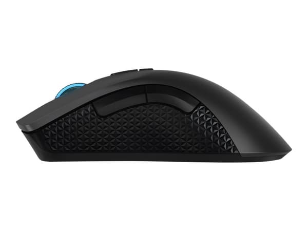 Lenovo Legion M600 Gaming Mouse - Mus - höger- och vänsterhänta - optisk - 8 knappar - trådlös, kabelansluten - Bluetooth, 2.4 GHz, USB 2.0 - trådlös