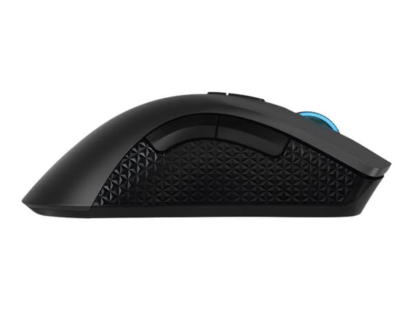 Lenovo Legion M600 Gaming Mouse - Mus - höger- och vänsterhänta - optisk - 8 knappar - trådlös, kabelansluten - Bluetooth, 2.4 GHz, USB 2.0 - trådlös
