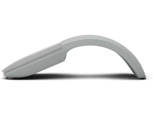 Microsoft Surface Arc Mouse - Mus - optisk - 2 knapper - trådløs - Bluetooth 4.1 - lysegrå - for Surface Laptop Grå