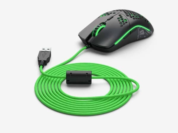 Glorious Ascended Cord - Muskabel - USB (hann) - nissegrønn - for Glorious Model D, Model O, Model O Minus