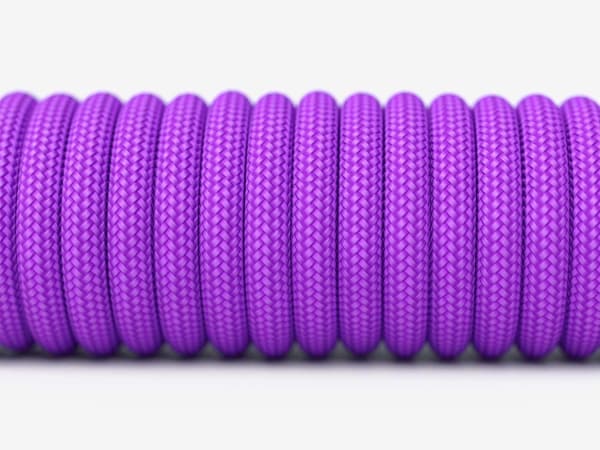 Glorious Ascended Cord - Muskabel - USB (hane) - lila regeringstid - för Glorious Model D, Model O, Model O Minus