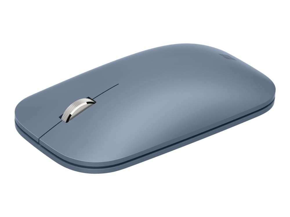 Microsoft Modern Mobile Mouse - Mus - höger- och vänsterhänta - optisk - 3 knappar - trådlös - Bluetooth 4.2 - pastellblå