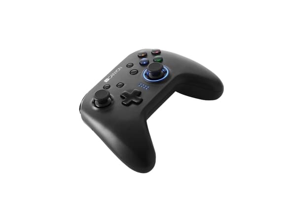 Canyon Gaming GP-W3 - Håndkonsoll - 16 knapper - trådløs - svart - for PC, Sony PlayStation 3, Nintendo Switch, Android