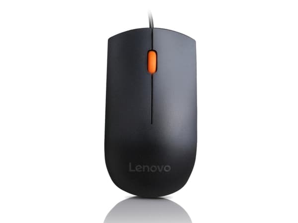 Lenovo 300 - Mus - höger- och vänsterhänta - kabelansluten - USB