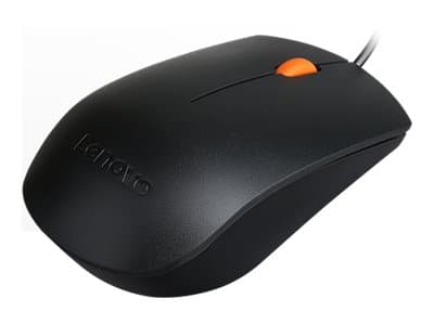 Lenovo 300 - Mus - höger- och vänsterhänta - kabelansluten - USB