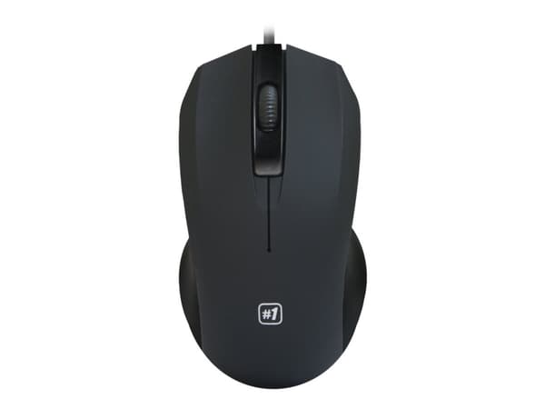 Defender MM-310 - Mus - optisk - 3 knapper - kablet - USB - svart Sort
