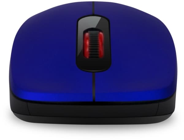 Connect IT CMO-2230-BL, Ambidextrous, Optisk, RF Trådlös, 1200 DPI, Blå