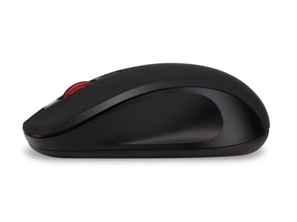 Connect IT Mute, Optisk, RF Trådlös, 1200 DPI, Svart